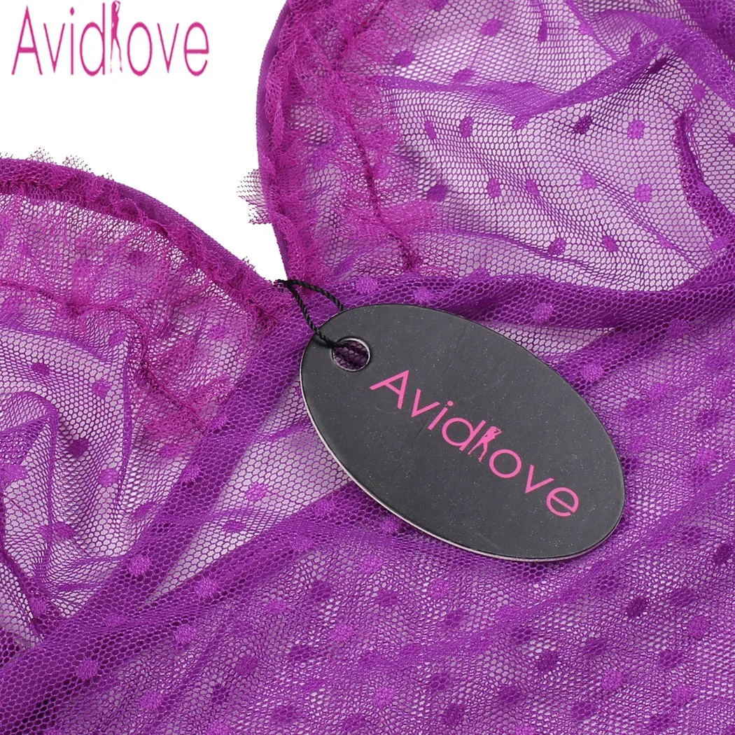 Бренд Avidlove Пижама женское нижнее белье из прозрачной сетчатой ткани сексуальное