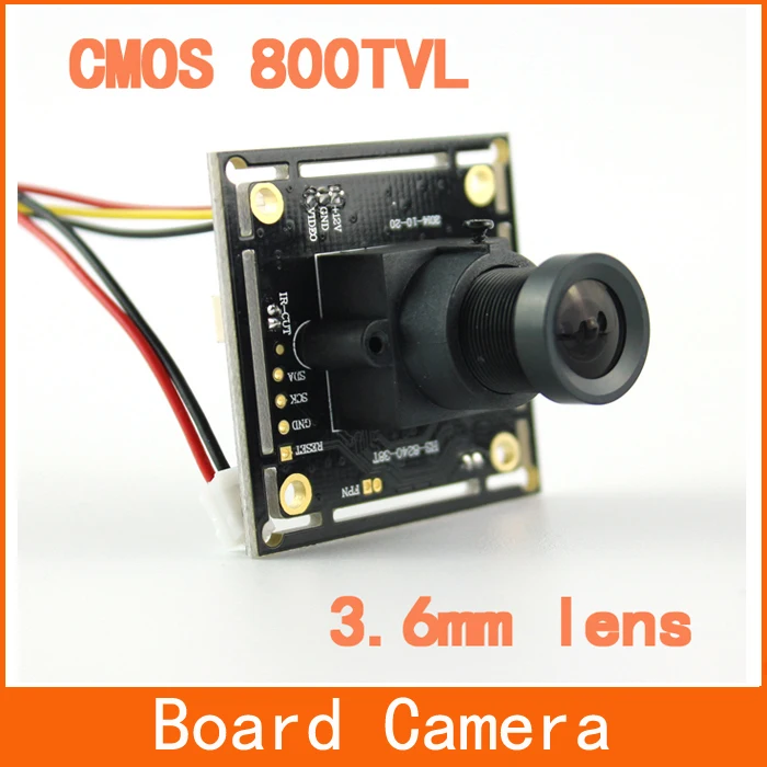 Бескорпусная камера видеонаблюдения высокого разрешения матрица 1/3&quot HD CMOS