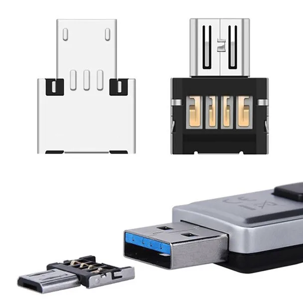 Мини USB 2 0 Micro адаптер конвертера OTG сотовый телефон к нам дропшиппинг