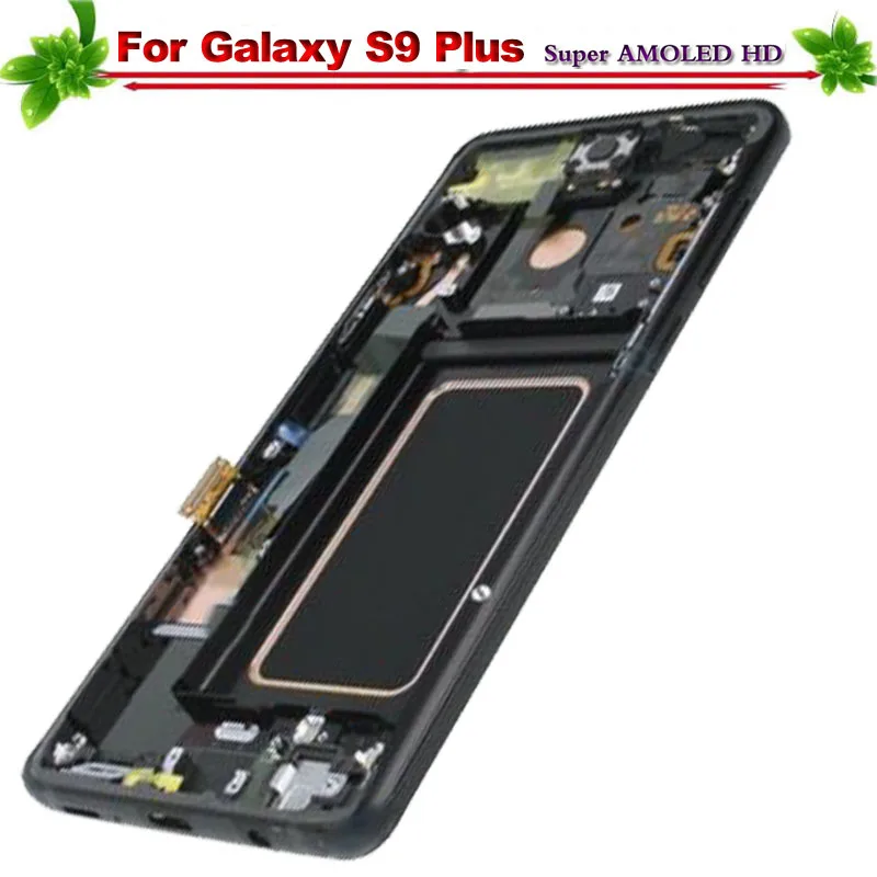 Замена для SAMSUNG Galaxy S9 plus ЖК-дисплей с сенсорным экраном дигитайзер сборка Plus G965 G965F
