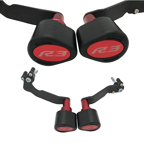 R3 Red Мотоцикл YZF R3 R25 рамка Обтекатели ползунов Защита протектор для Yamaha YZFR3 YZF-R3 YZFR25 YZF-R25 20 - Цвет: R3 Red
