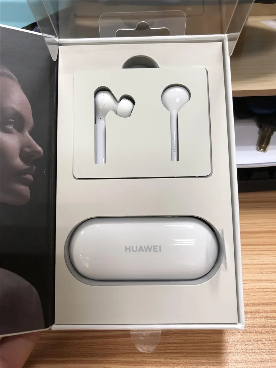 Новые оригинальные HUAWEI FreeBuds беспроводные Bluetooth наушники с микрофоном Музыка SportFashion сенсорная гарнитура Handfree динамический+ баланс