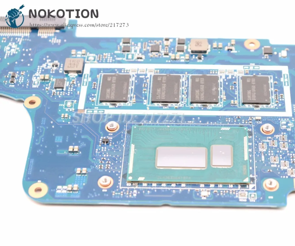 Материнская плата NOKOTION aiu3 для ноутбука Lenovo Yoga 2 11 pro материнская SR1C7 NM-A341 4 Гб памяти