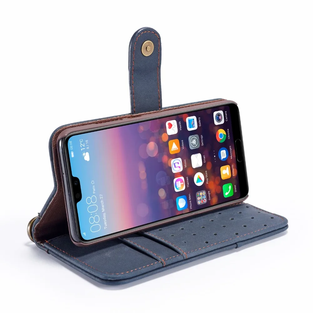 Кошелек BuzzLee из искусственной кожи с откидной крышкой для Huawei P30 P30Lite P30Pro чехлы