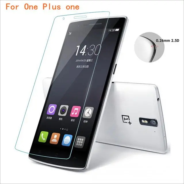 2.5D Закаленное стекло для One Plus one Высококачественная защитная пленка