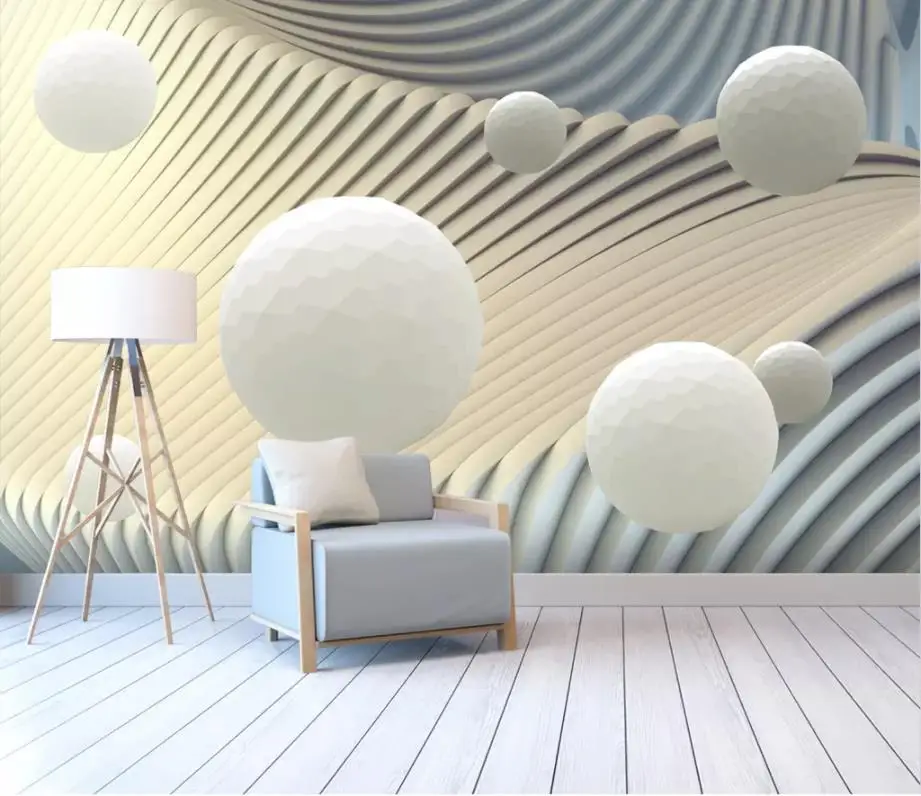 Фотообои с шариками для спальни 3d обои стен|Обои| |