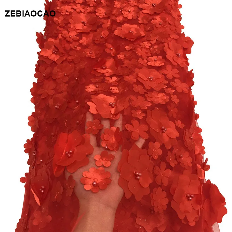 ZEBIAOCAO 2020 африканская кружевная ткань хлопок шнур Тюль нигерийские кружева