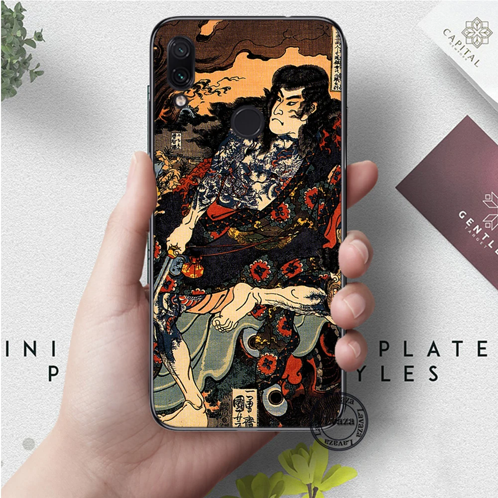7 Lavaza японских самураев, пластичный монтаж, силиконовый чехол для Xiaomi Redmi 4A 4X5 5A 6 6A 7 7A 8 8A K20 Pro Plus S2 Go - Цвет: 7