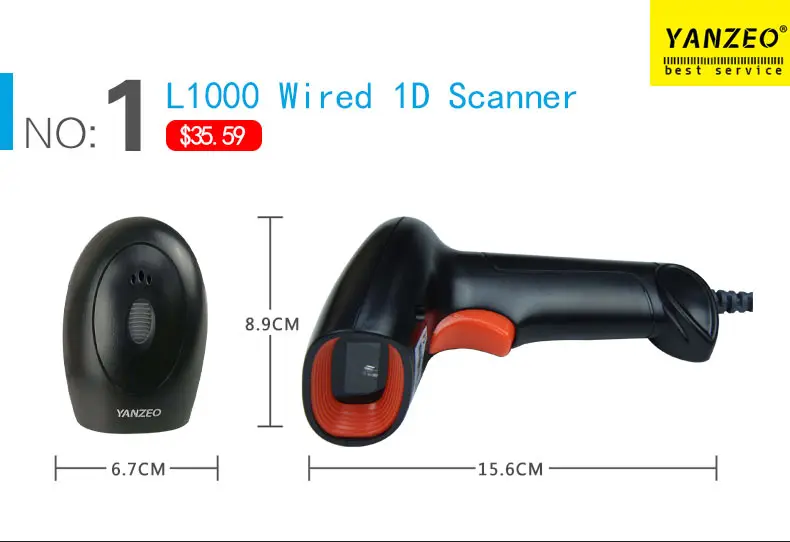 Yanzeo Портативный USB Проводная Беспроводной Ручной Bluetooth 1D/2D QR считыватель штрих-кодов большого PDF417 IOS Android IPAD лазерный сканер для штрихкода