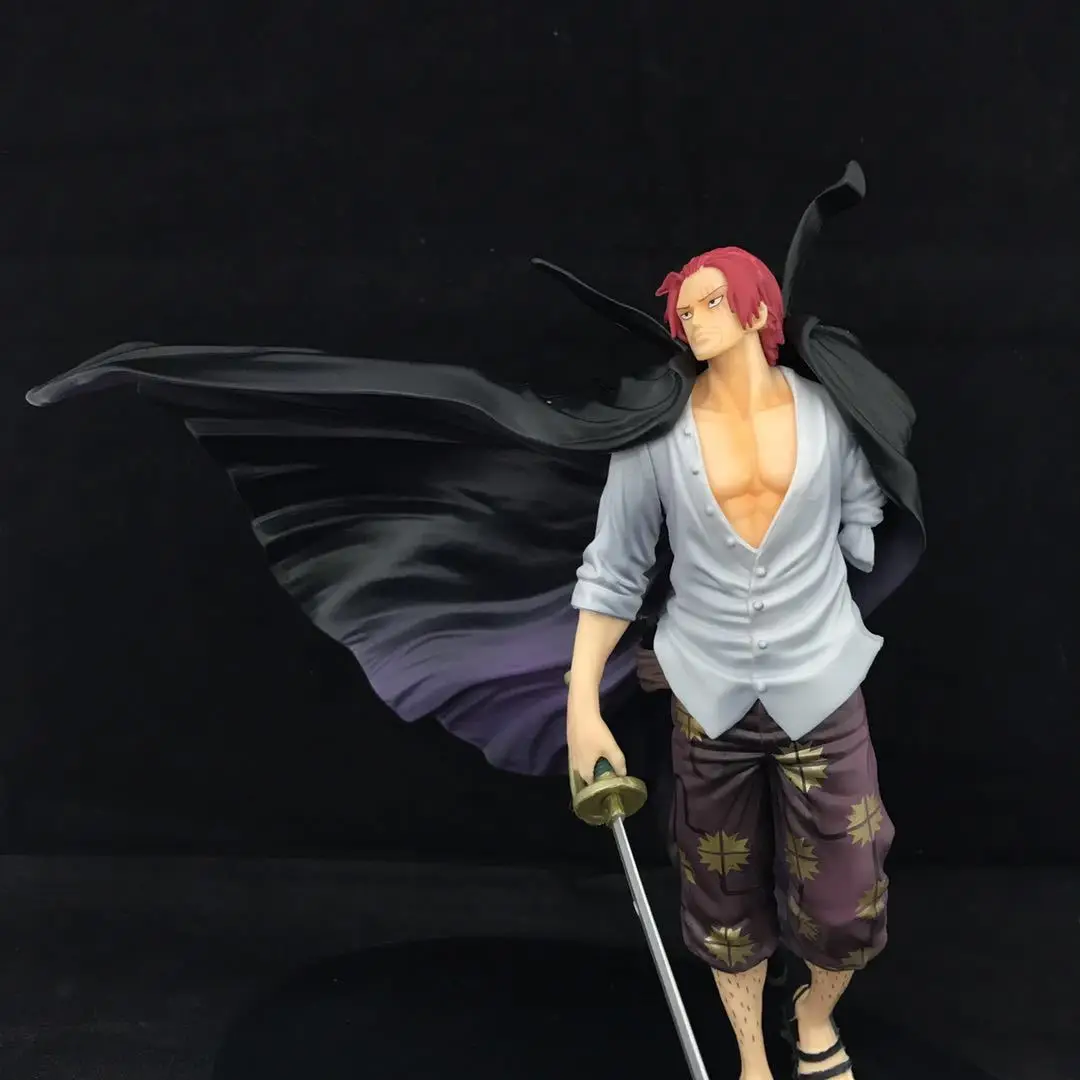 20 см ПВХ японского аниме Рисунок ONE PIECE голень съемная накидка рыжие волосы