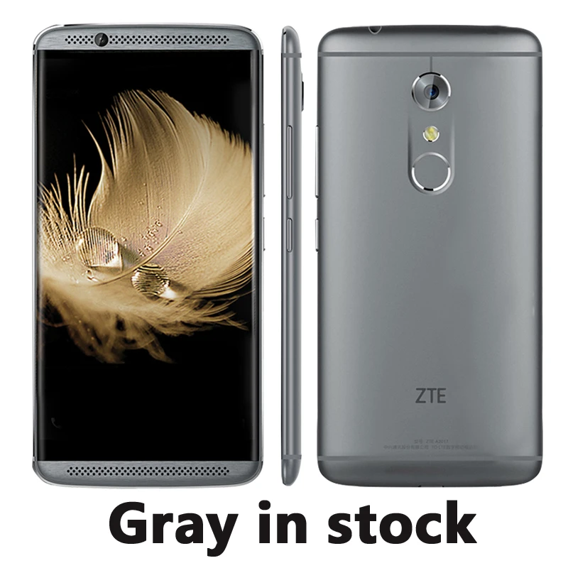 Смартфон ZTE Axon 7 A2017 телефон процессор Snapdragon 820 2560X1440 2K 20 МП экран 5 дюйма мобильный 4