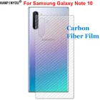 Защитная пленка из углеродного волокна (не закаленное стекло) для Samsung Galaxy Note 10 Note10 3D, защита от отпечатков пальцев