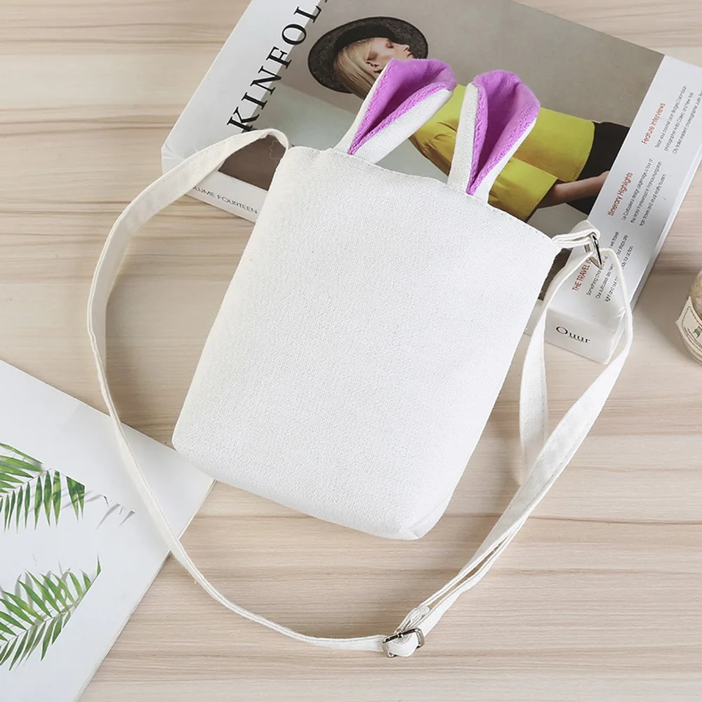 1 шт. Холщовая Сумка с пасхальными заячьими ушками дизайнерские сумки подарок для