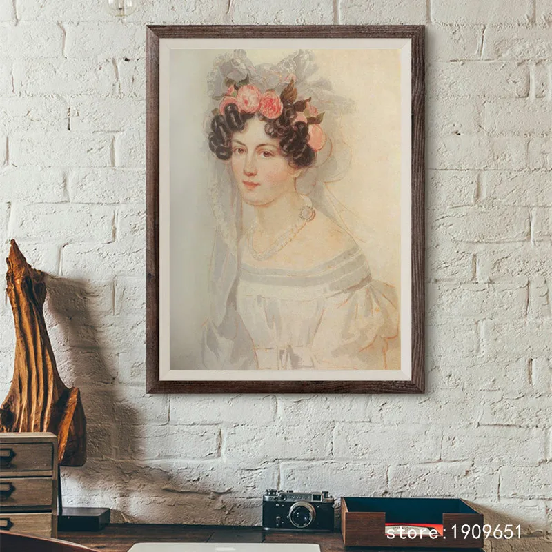 Классические дворцовые фигурки из хлопка без рамки женские напечатанные на