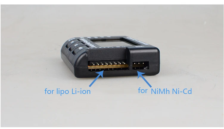 1 шт. CellMeter-7 цифровой измеритель емкости батареи LiPo LiFe Li-Ion Nicd NiMH тестер напряжения батареи проверка сотового телефона 7