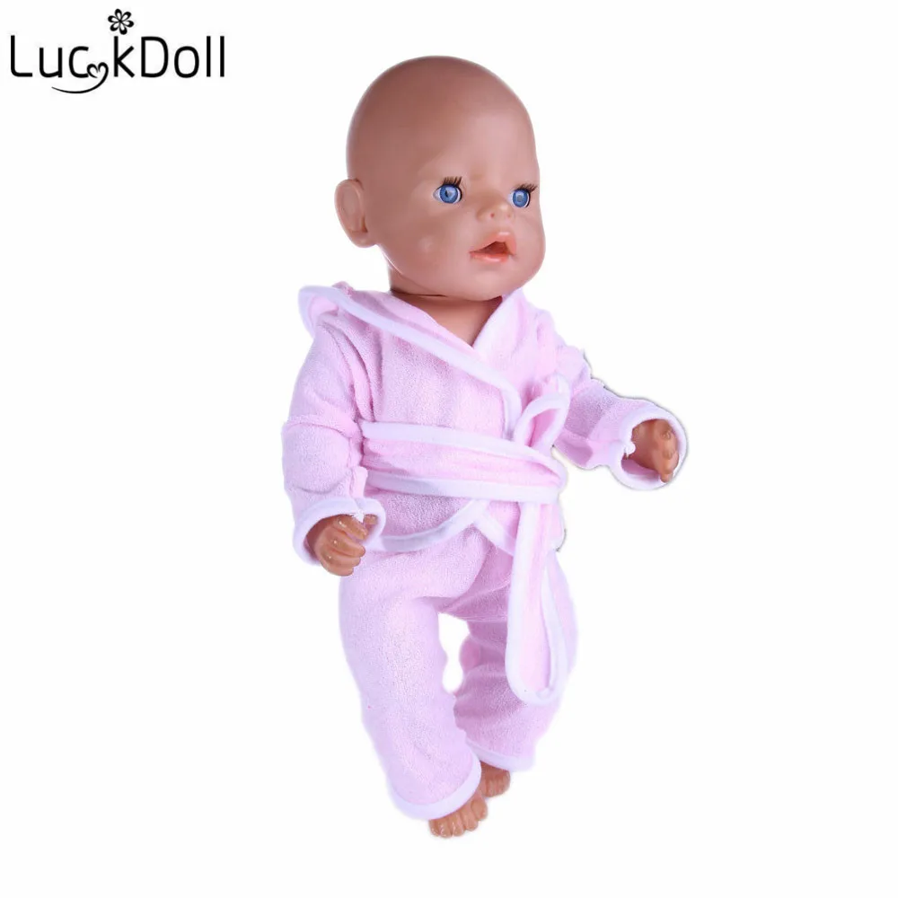LUCKDOLL высокое качество ручная работа костюм Одежда для куклы 43 см или 18 дюймов