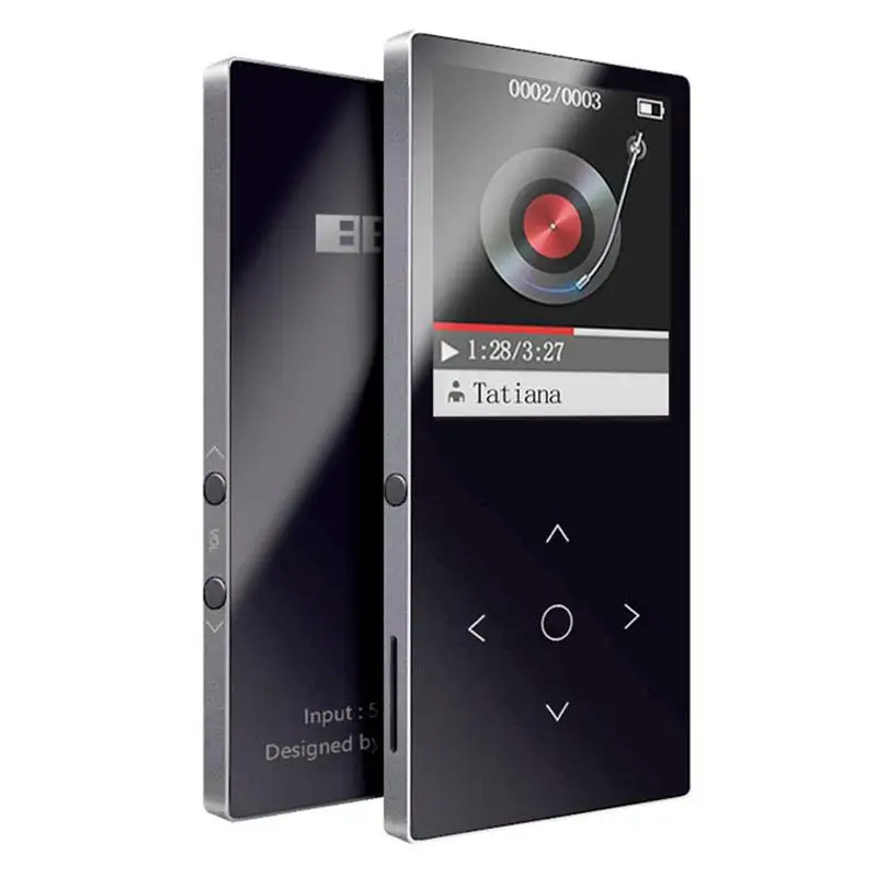 Музыкальный плеер Bluetooth4.1 MP3 оригинальный BENJIE K8 сенсорный ключ 8 ГБ HiFi Звук без