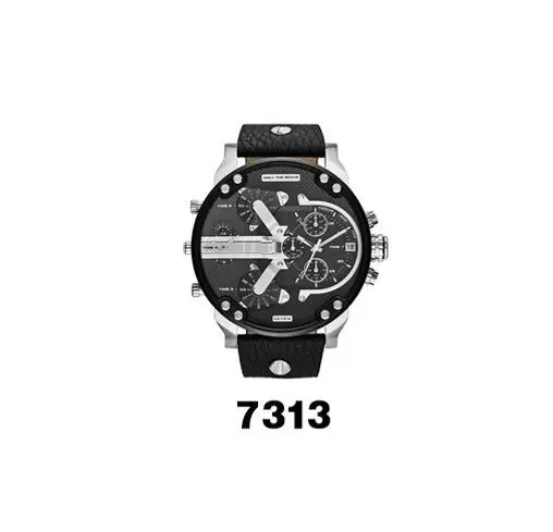 7313 DZ7 горячая распродажа мужские часы Топ бренд DZ Роскошные модные кварцевые часы мужские спортивные военные наручные часы Прямая поставка - Цвет: 7313
