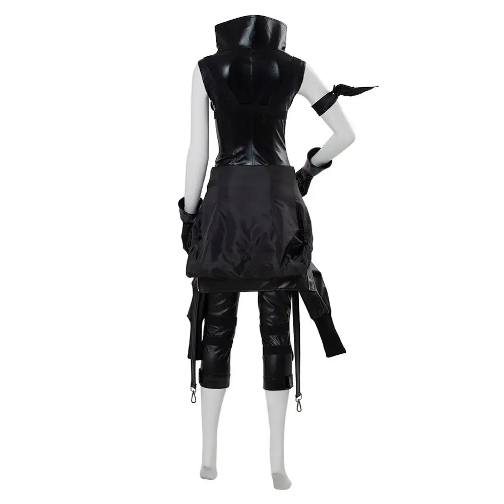 

Game Arknights Hoshiguma Cosplay Costume Uniform Black Outfit Suit Men Adult Halloween Carnival Outfit