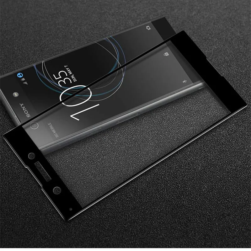 Полный охват для Sony Xperia xa1 5.0 &quotдюймов Стекло ультра тонкий Экран HD Защитная