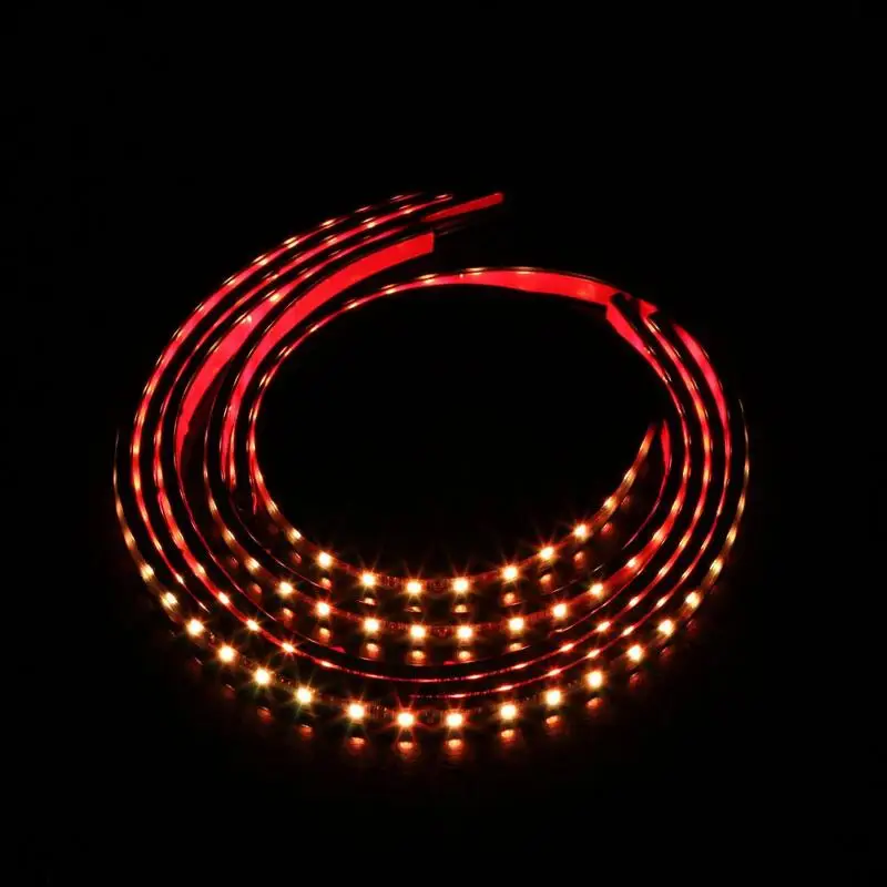 Светодиодная лента RGB под автомобиль 4 шт. водонепроницаемая гибкая подсветка
