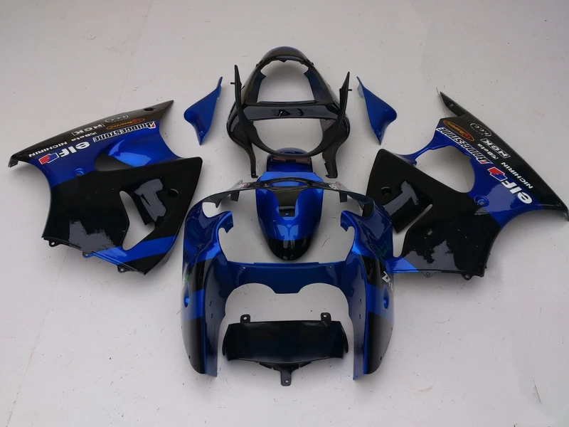 OEM литьевая форма обтекатель комплект для Kawasaki ninja ZX 6R 2000 2001 2002 ZX6R 00 01 02 синий