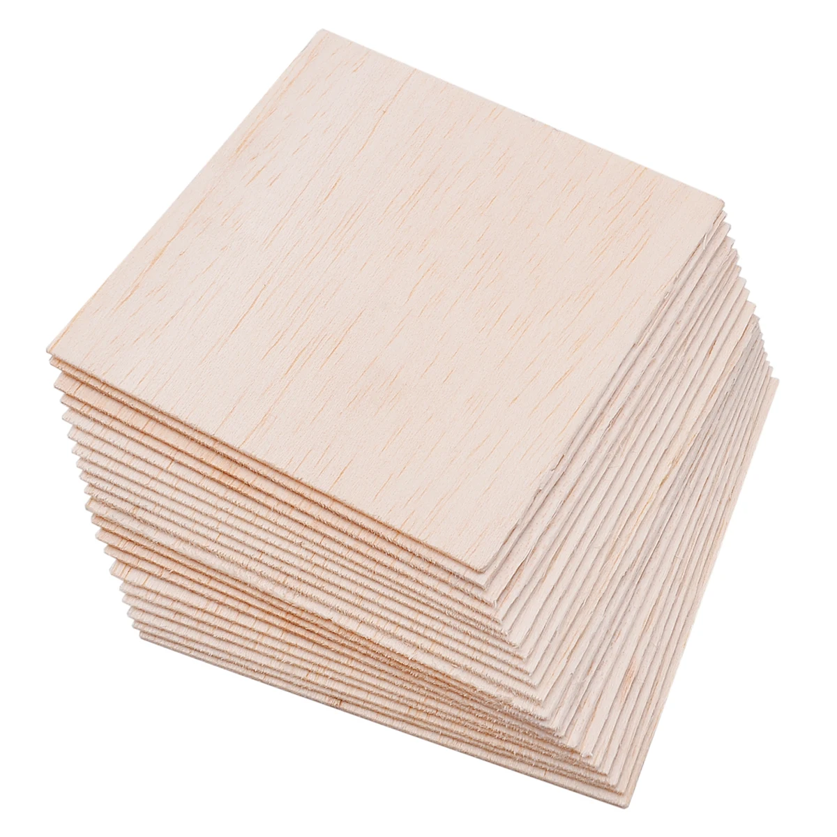 

20 шт., квадратные деревянные листы Balsa, модель деревянной пластины для DIY самолета, лодки, радиоуправляемого хобби, домашнего корабля, самоле...