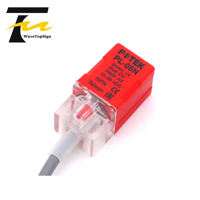 WaveTopSign Fotek индуктивный датчик приближения переключатели PL 05N 5 мм NPN out DC10