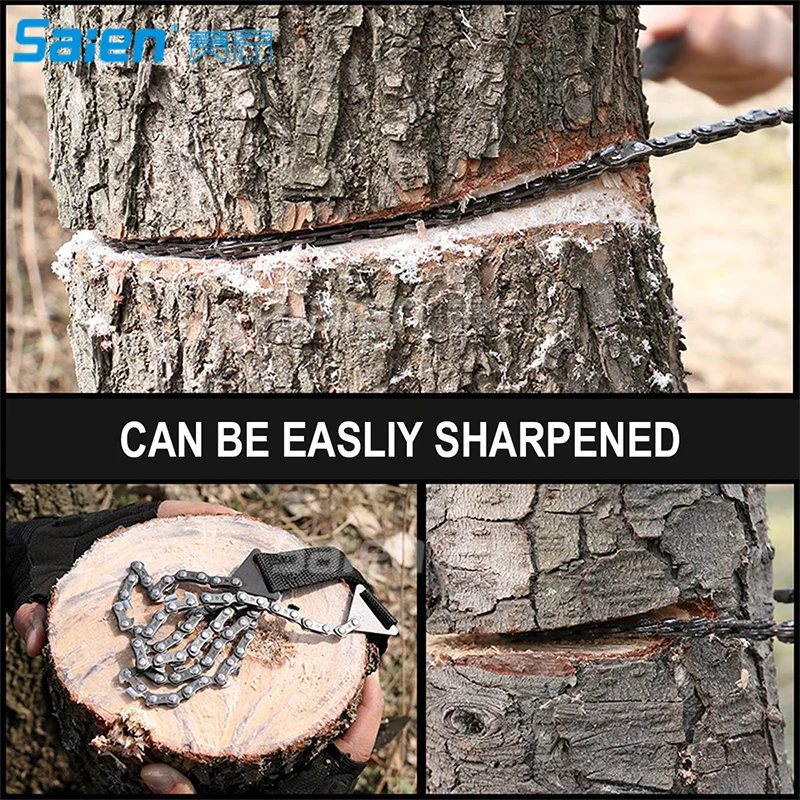 Карманная пила 36 дюймов длинная цепь лучшая компактная складная ручная