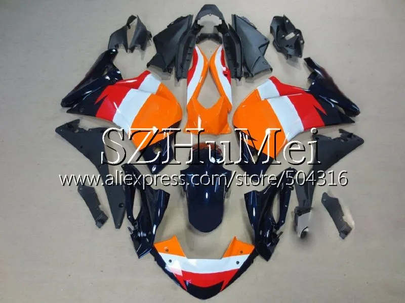 No. 21 Литые изделия для Honda CBR250R MC41, возрастом 11, 12, 13, 14, 15, CBR250 R 117SH. 18 CBR 250R 250 R Красный Белый Горячая 2011 2012 2013 обтекатели - Цвет: No. 21