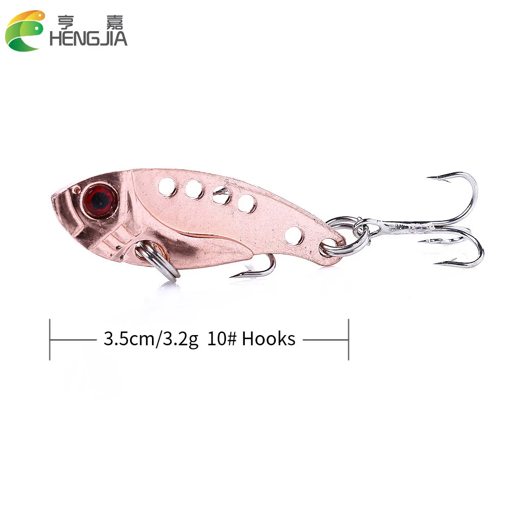 100 шт 3,5 cm 3,2g 10# Крючки Жесткий металлический vibe Воблер для рыболовной наживки Щука бас карп форель pesch наживки PESCA рыболовные снасти