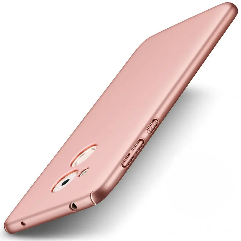 Rose Для huawei Nova Smart/Honor 6C DIG-L01 DIG-L21 DIG-L21HN 5," чехол Роскошный Матовый Жесткий пластик тонкий чехол s ПК полная крышка для телефона - Цвет: Rose