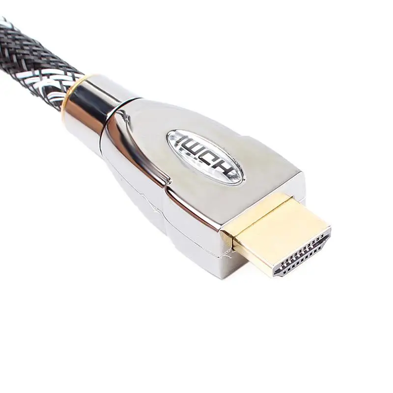 Горячая Распродажа HDMI совместимый кабель 2 0 в м высокоскоростной посеребренный с