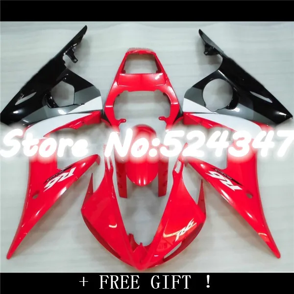 

Fei-Body parts for R6 fairing kits 2003 2004 2005 red white black YZF R6 fairing kit 03 04 05