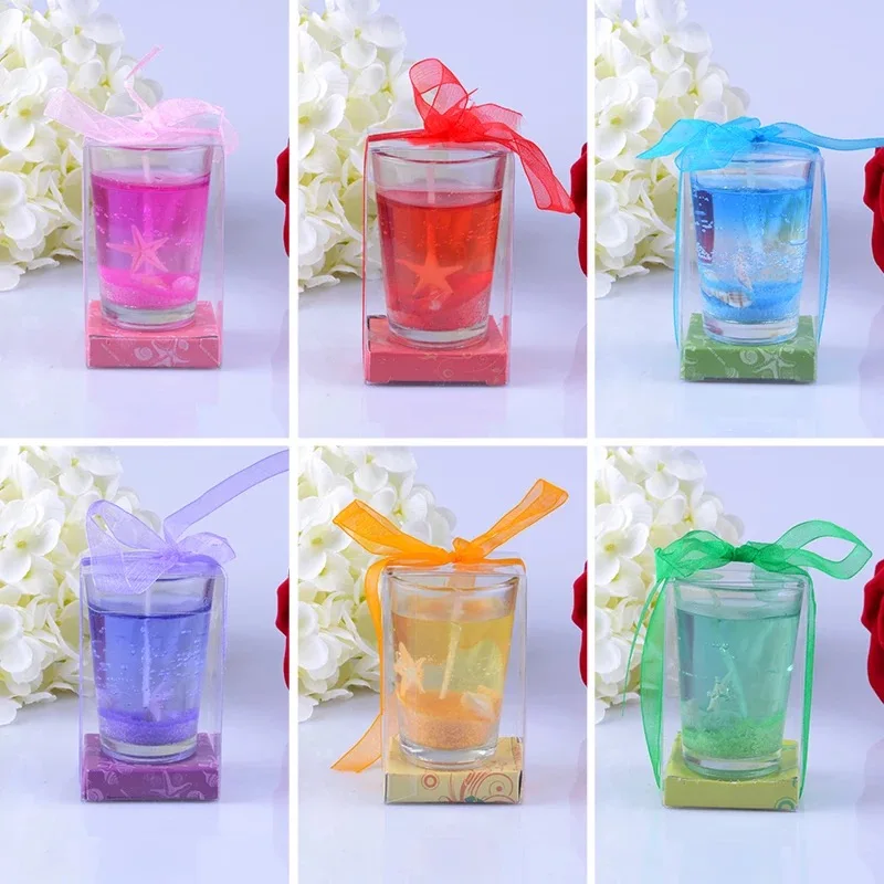 Горячая продажа бездымные свечи для ароматерапии раковины океана романтические