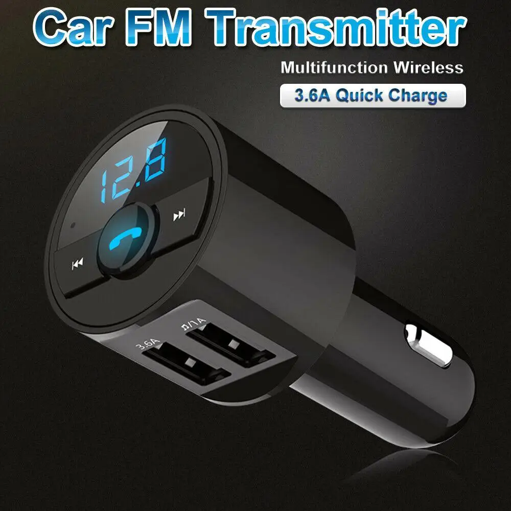 Acekool BT28 автомобильный Bluetooth сигарный штекер fm-передатчик MP3 плеер Радио адаптер Комплект USB зарядное устройство r20