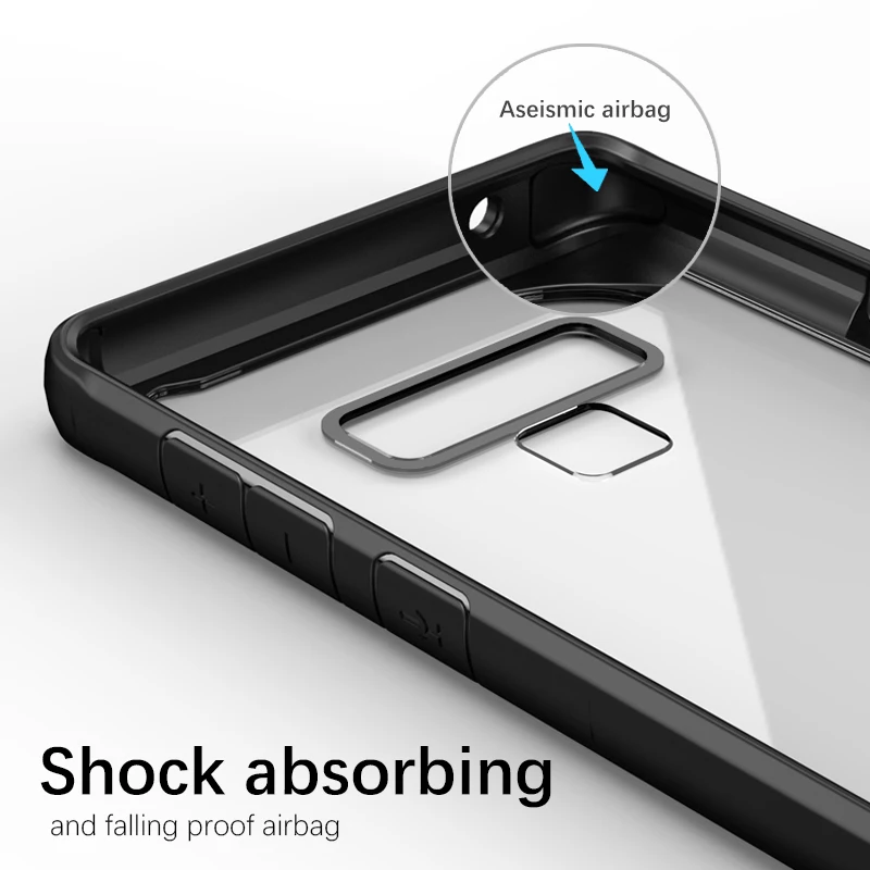 Для Samsung S8 S9 чехол для Plus Мягкий силиконовый прозрачный Note 8 9 чехлы