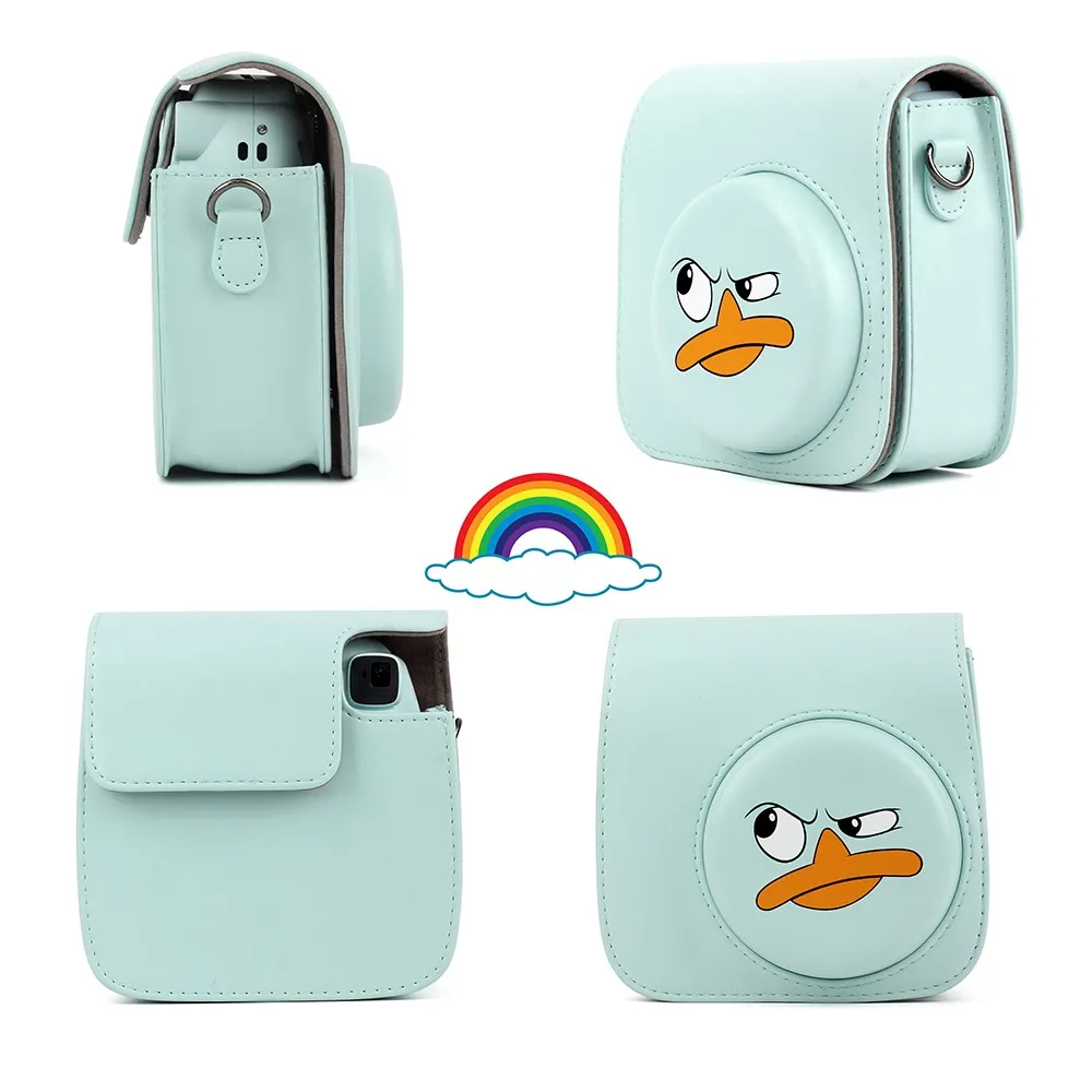 Fujifilm Instax миниатюрная сумка под камеру CasePU кожаный чехол с плечевым ремнем для Instax Mini 9 Mini 8 8+ камеры мгновенной пленки