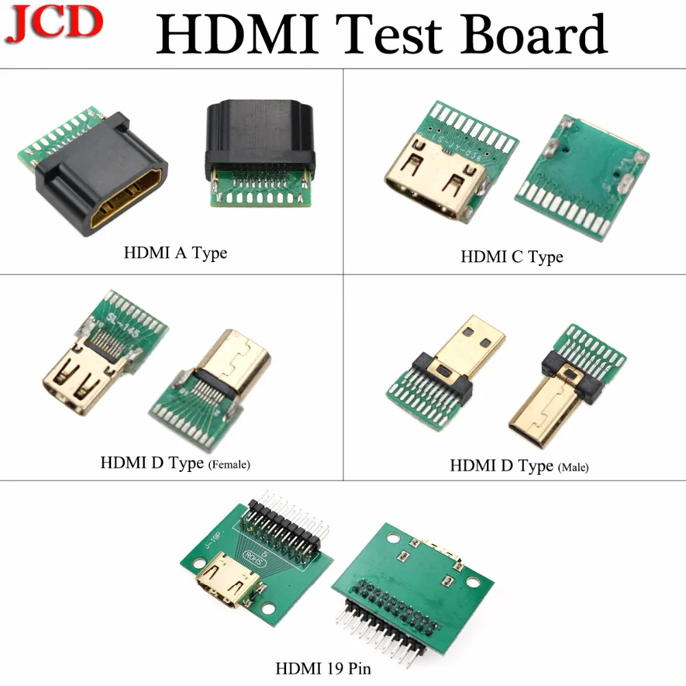 Новая печатная плата JCD мама типа A C D со стандартным штекером папа и печатной