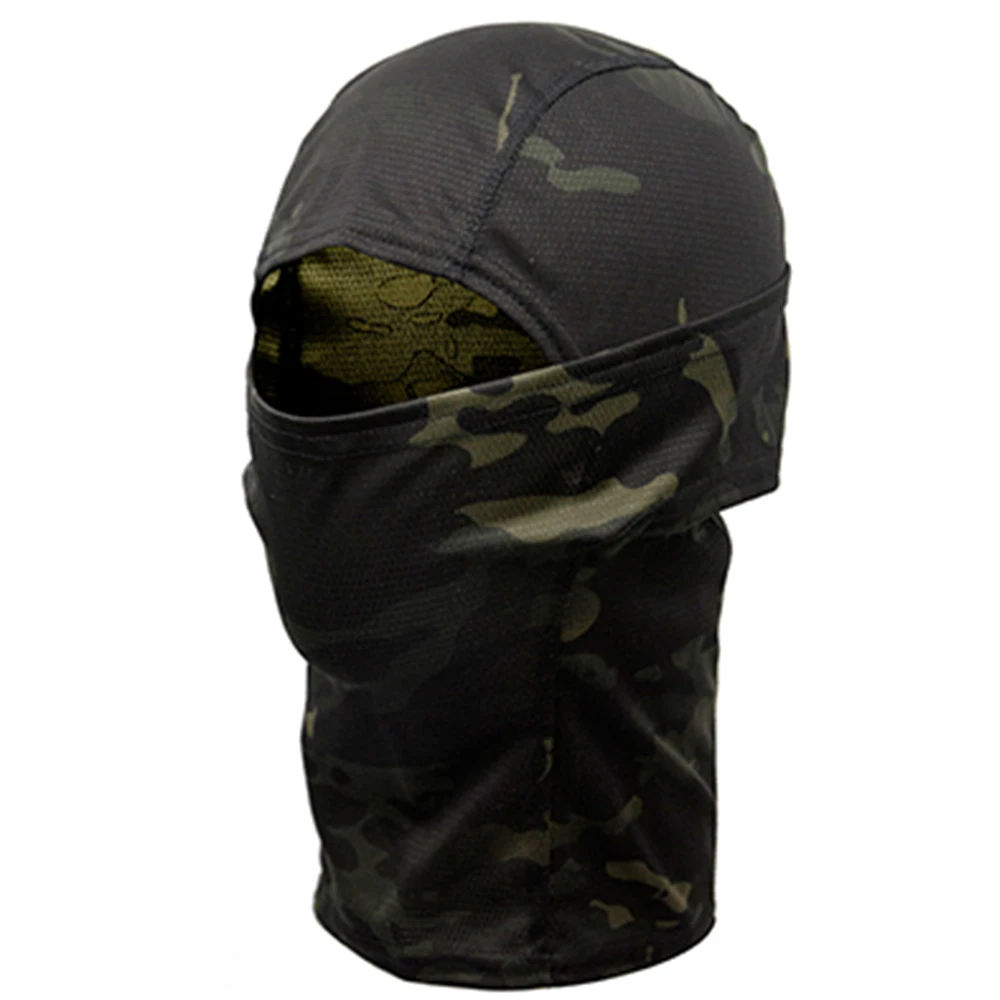 Bionic камуфляжная маска на все лицо быстросохнущий капюшон шарф для охоты и