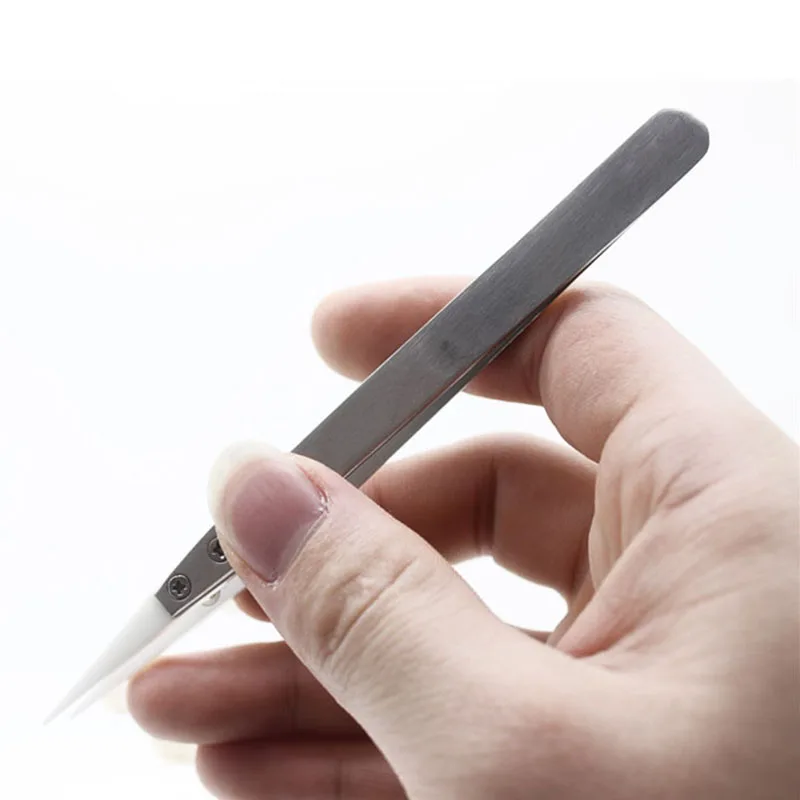 Антистатический пинцет профессиональный керамический Пинцет из нержавеющей