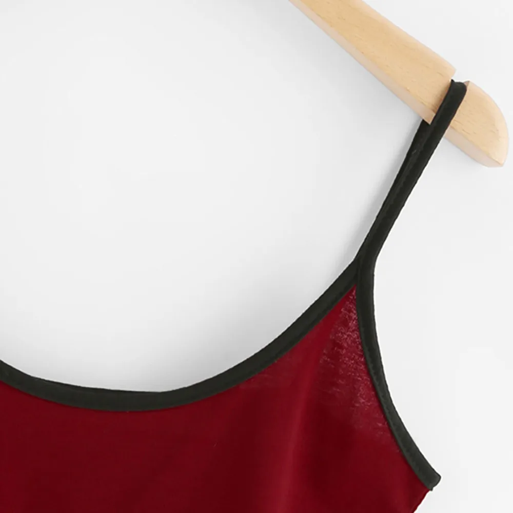 Модный комплект из двух предметов Женский сексуальный укороченный топ с высокой