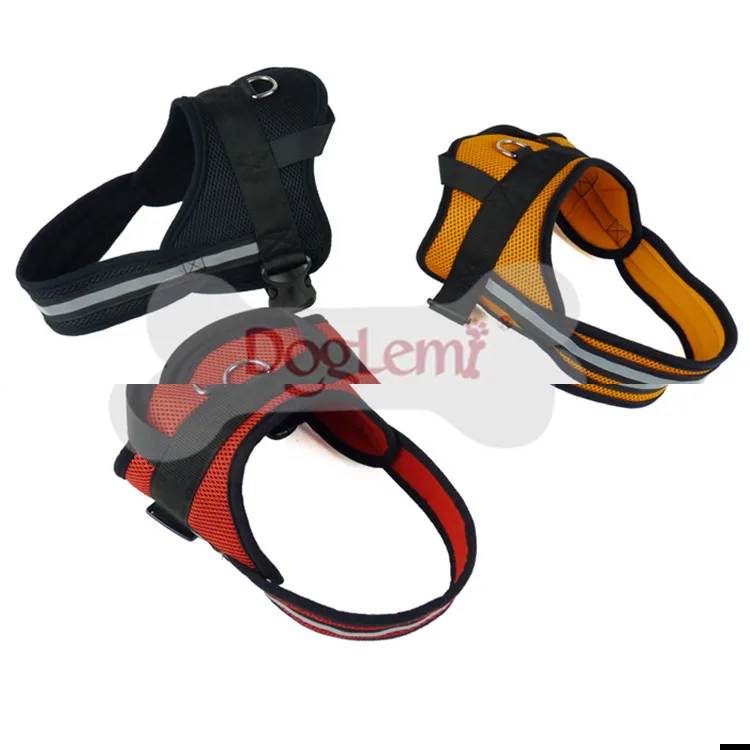 Дышащая сетка для больших собак не тянет ночная прогулочная жилетка со