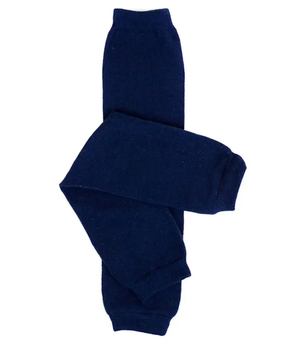 Navy blue Детские однотонные гетры; хлопковые леггинсы для мальчиков и девочек; цвет белый, черный, серый; 12 цветов; носки для ползания - Цвет: Navy blue
