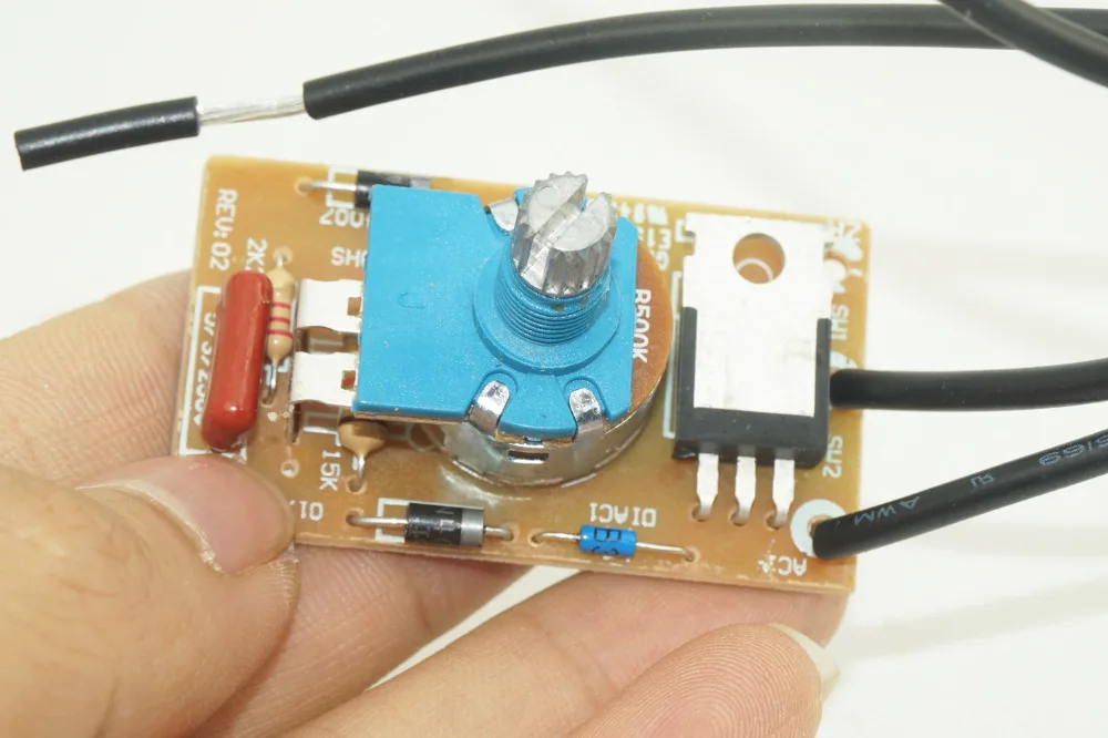 Ухо поворотный диммер выключатель света лампы Никель 120 В Вольт 300 Вт Бесплатная