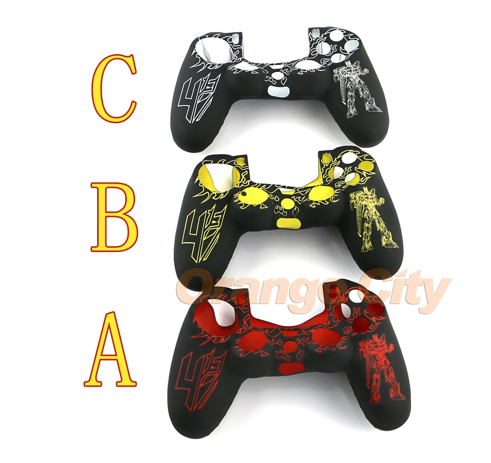 ChengChengDianWan Новые Трансформеры силиконовый чехол защитный для PS4 контроллера 50