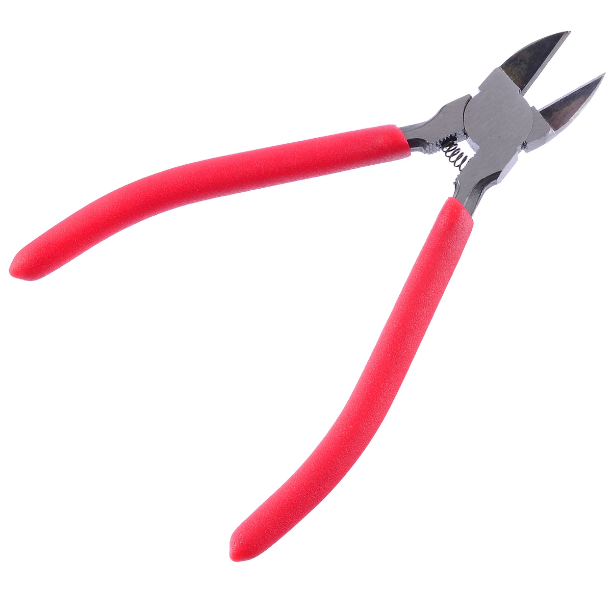 

1pc Hot Sale Diagonal Cutting Electricial Pliers PVC Handle 6 Inch 45# Flush Cut Side Cutters Plier Cutting Copper Wire