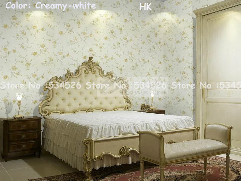 3 цвета цветок обои рулон фресковая роспись papel сравнению PatternDamask tapet для стены бумага Мураль Настенные обои