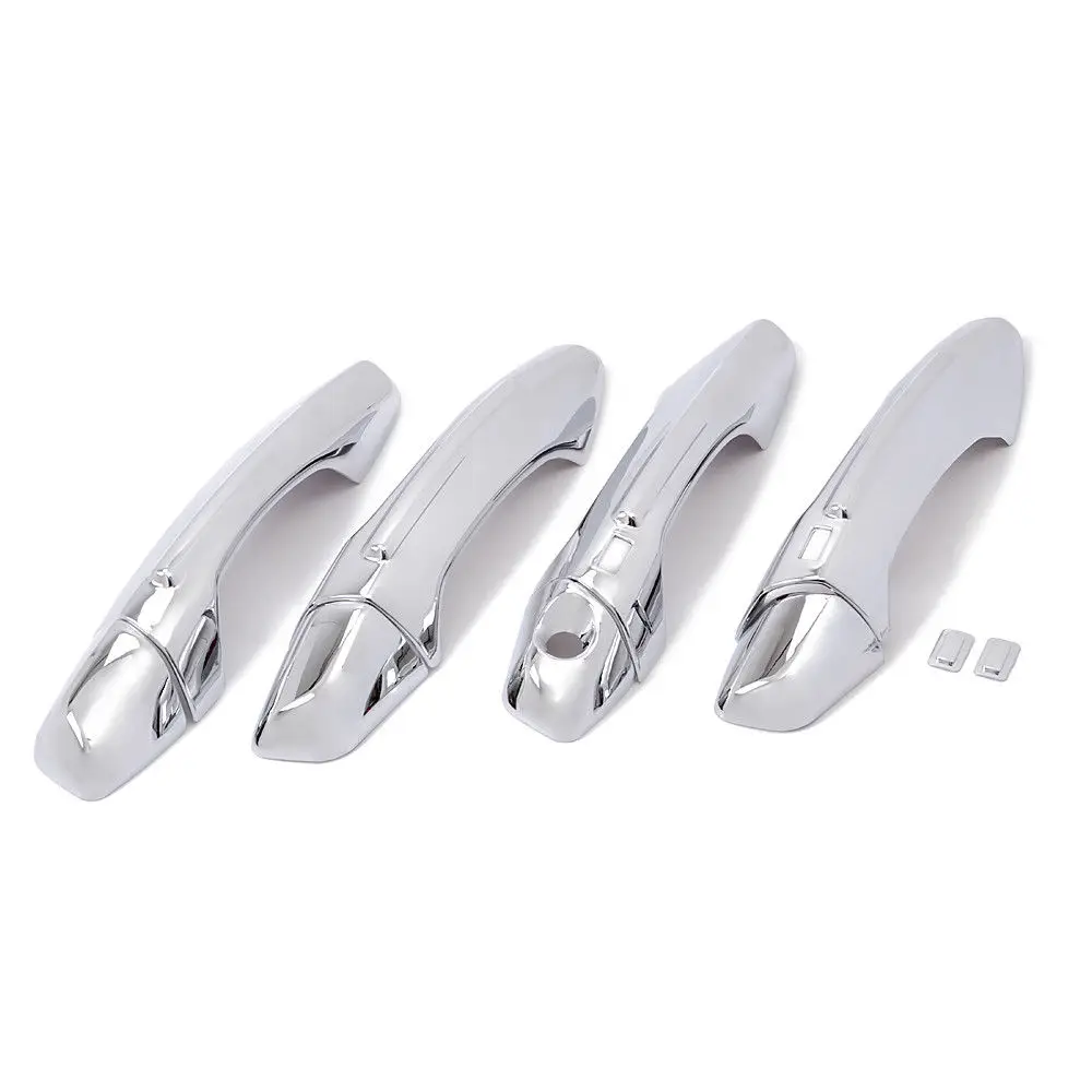 For Hyundai Santa Fe ix45 2013 2014 2015 ABS New Chrome Exterior Door Handle Cover trim Accessories Car Styling Free Shipping | Автомобили