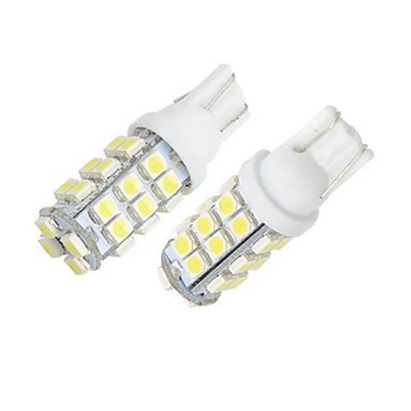 100 шт. белые светодиодные лампы T10 W5W 194 / 921 1210 28 SMD для автомобильной карты